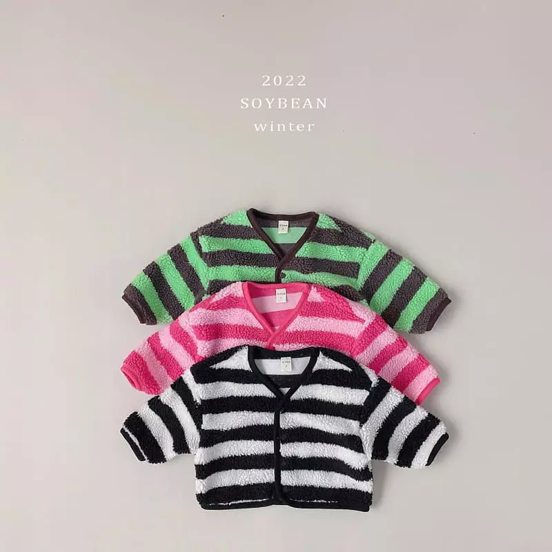 Soybean - Korean Children Fashion - #prettylittlegirls - Boxy Bonbonb Bbogle Jacket