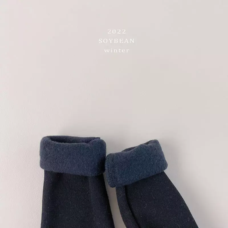 Soybean - Korean Children Fashion - #prettylittlegirls - Fleece Daily Leggings - 11