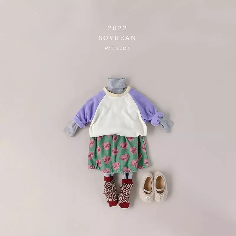 Soybean - Korean Children Fashion - #stylishchildhood - Chupa Fleece Raglan Tee - 2