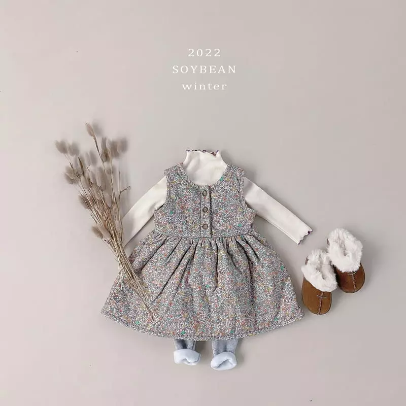 Soybean - Korean Children Fashion - #todddlerfashion - Fleece Terry Tee - 2
