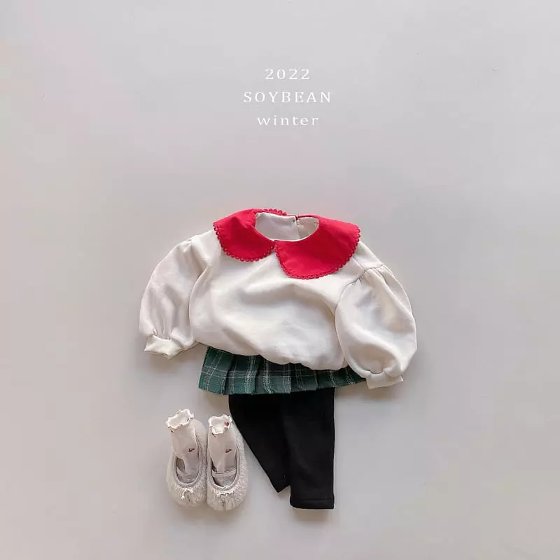Soybean - Korean Children Fashion - #toddlerclothing - Fleece Puff Sweatshirt - 2