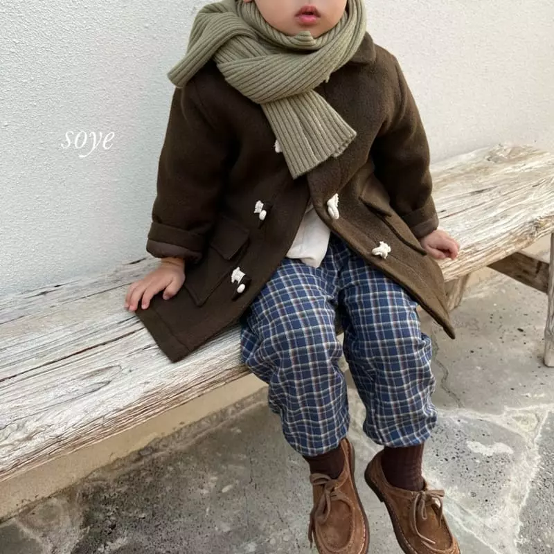Soye - Korean Children Fashion - #childofig - Check Pants - 8