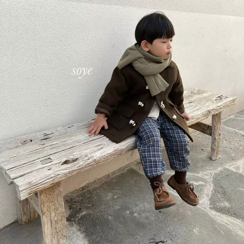 Soye - Korean Children Fashion - #childrensboutique - Check Pants - 9