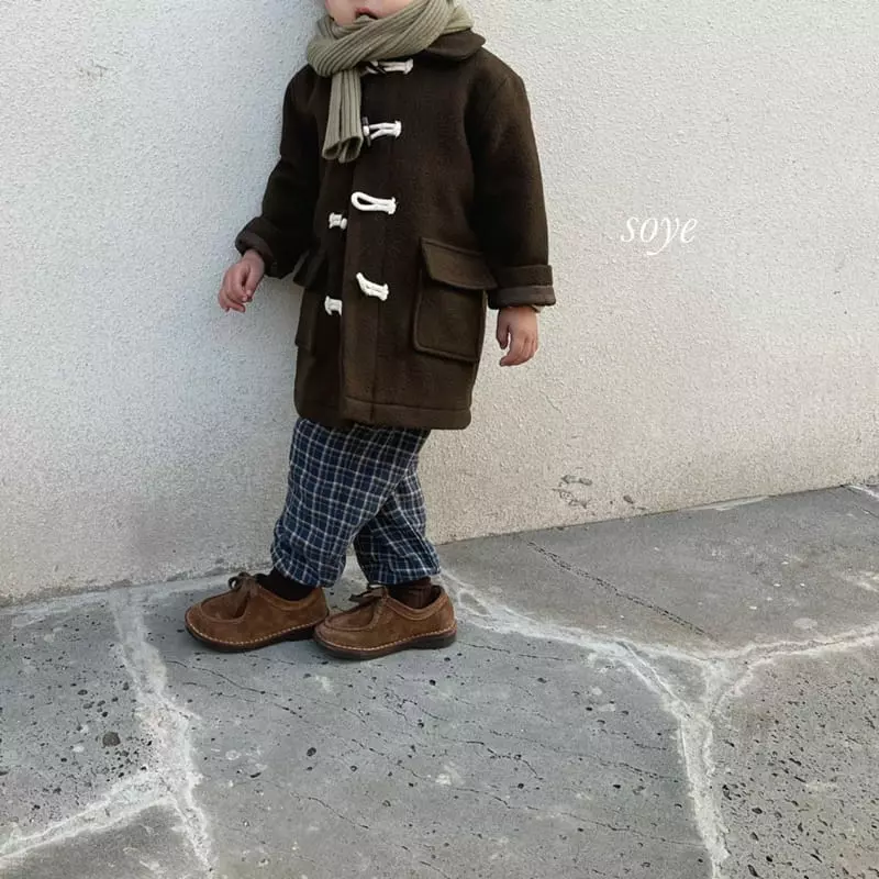 Soye - Korean Children Fashion - #designkidswear - Check Pants - 10