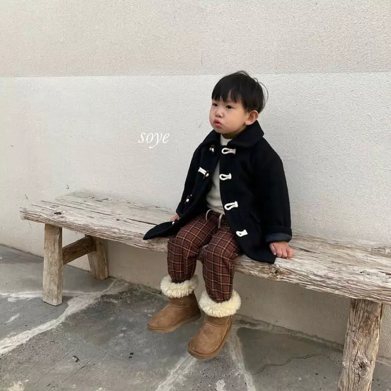 Soye - Korean Children Fashion - #fashionkids - Check Pants - 12