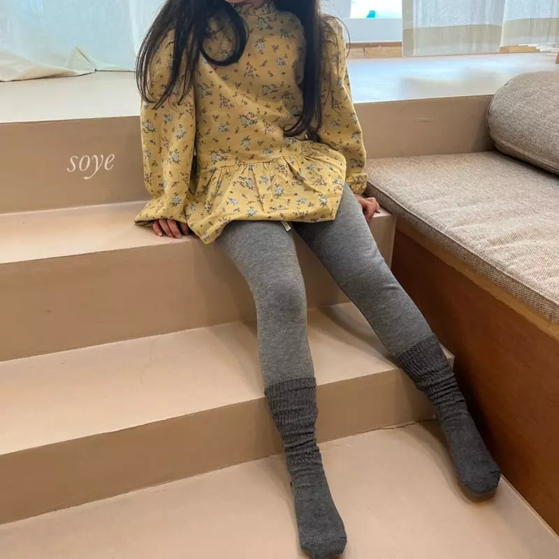 Soye - Korean Children Fashion - #kidzfashiontrend - Warm Leggings - 2
