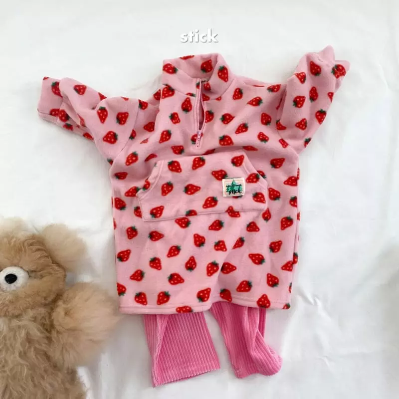 Stick - Korean Children Fashion - #childofig - Fleece One-piece - 8