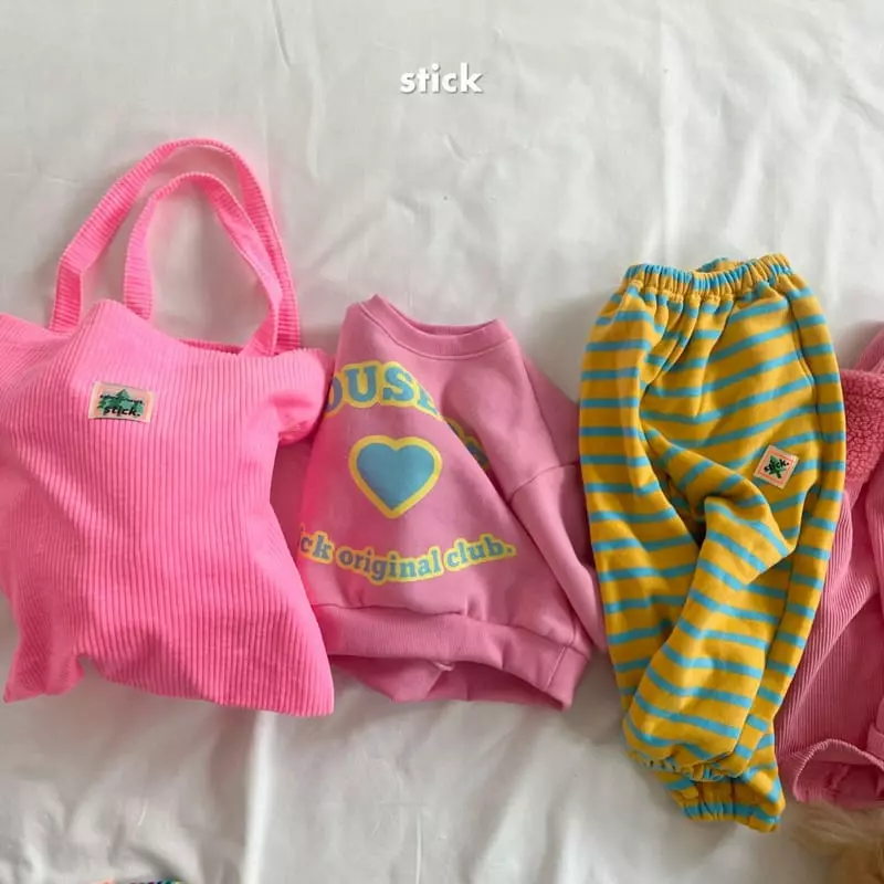 Stick - Korean Children Fashion - #childofig - Pigment Rib Bag - 3