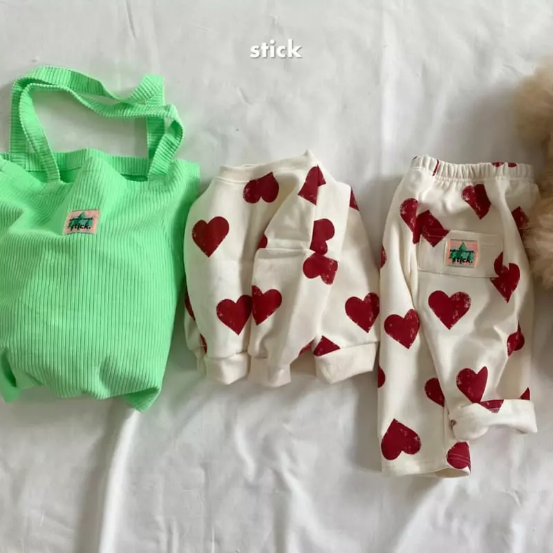 Stick - Korean Children Fashion - #childofig - Love Sweatshirt