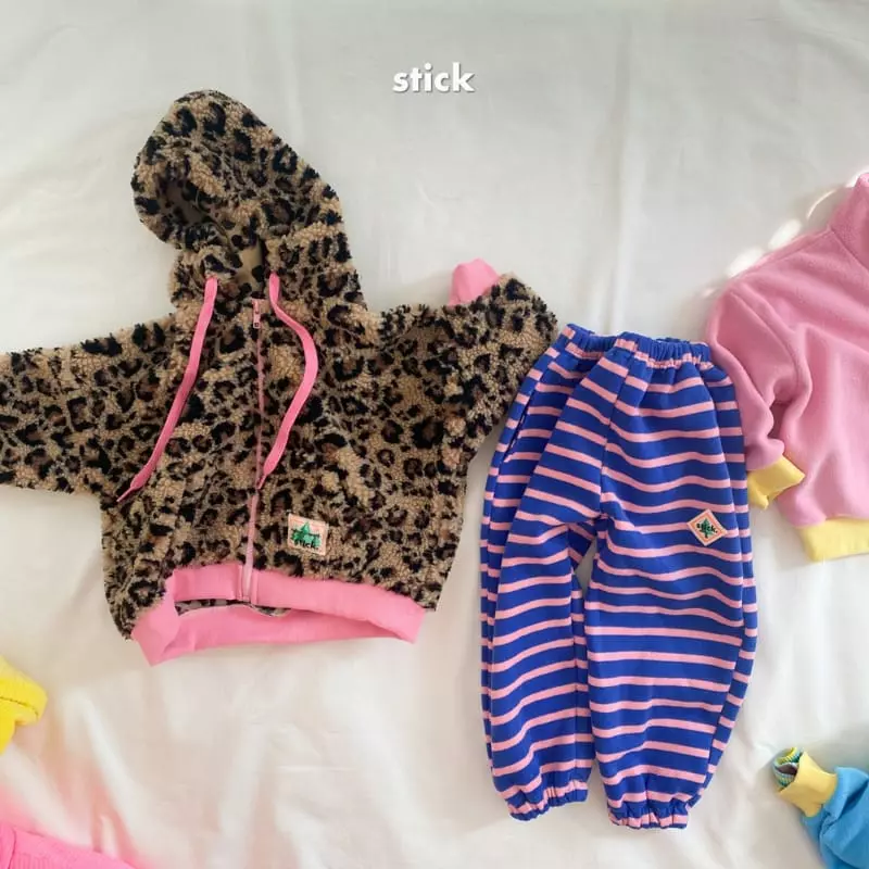 Stick - Korean Children Fashion - #childrensboutique - House Fleece Pants - 4