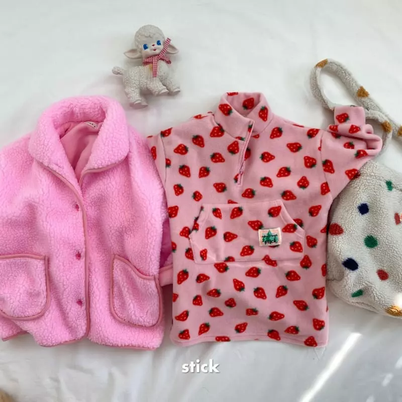 Stick - Korean Children Fashion - #designkidswear - Fleece One-piece - 10