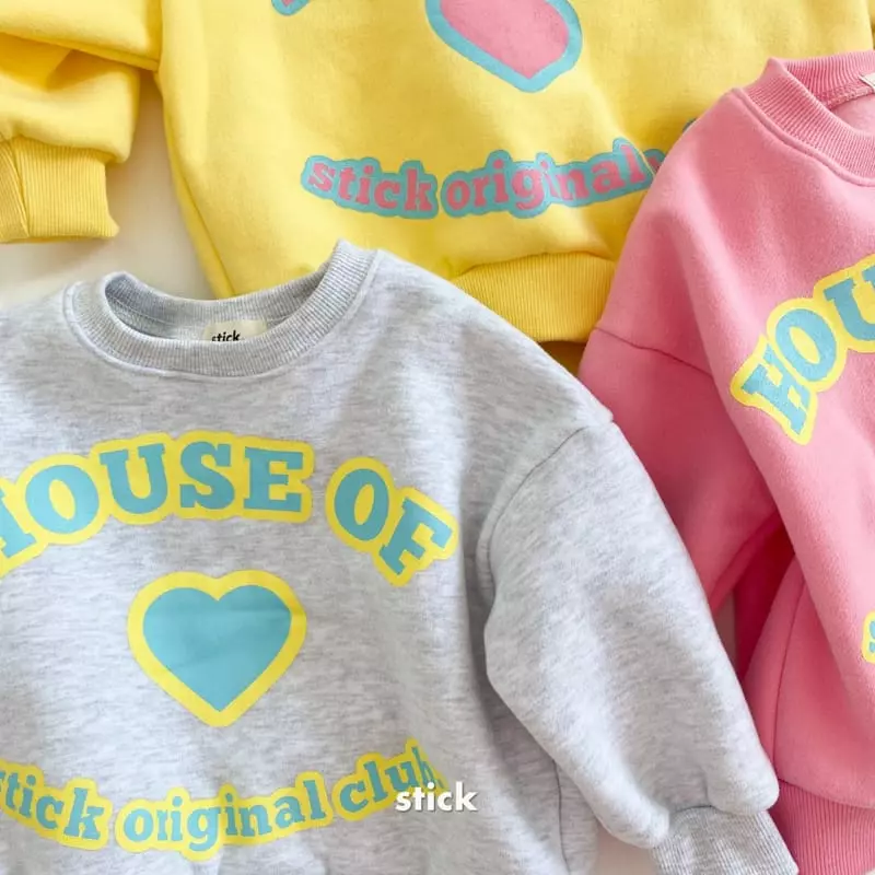 Stick - Korean Children Fashion - #fashionkids - House Sweatshirt