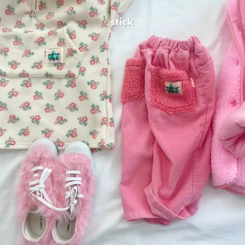 Stick - Korean Children Fashion - #fashionkids - Fleece One-piece - 12