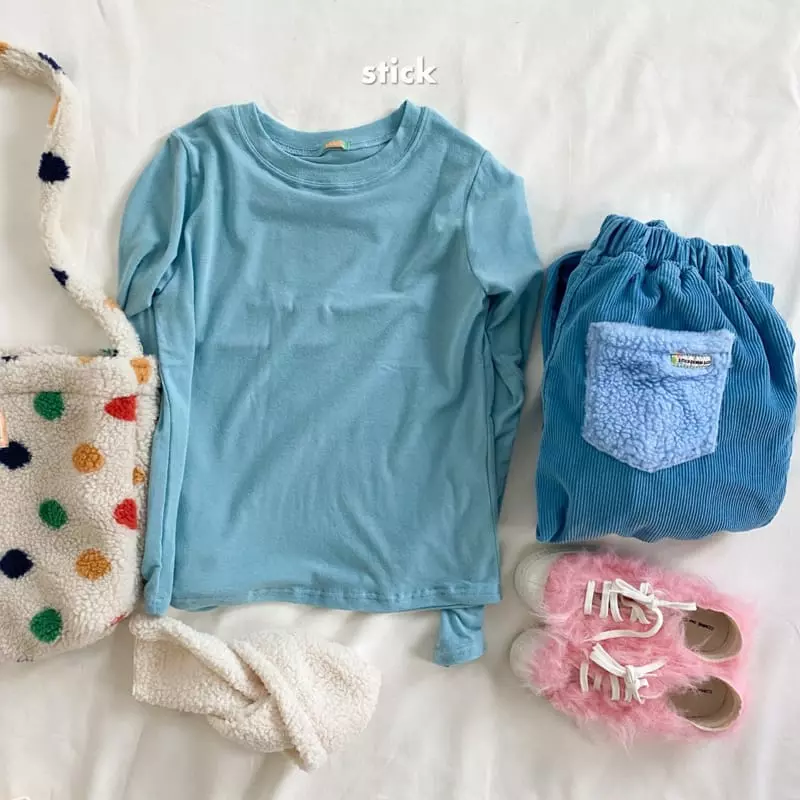 Stick - Korean Children Fashion - #kidsshorts - Mom Happy Mom Tee - 3