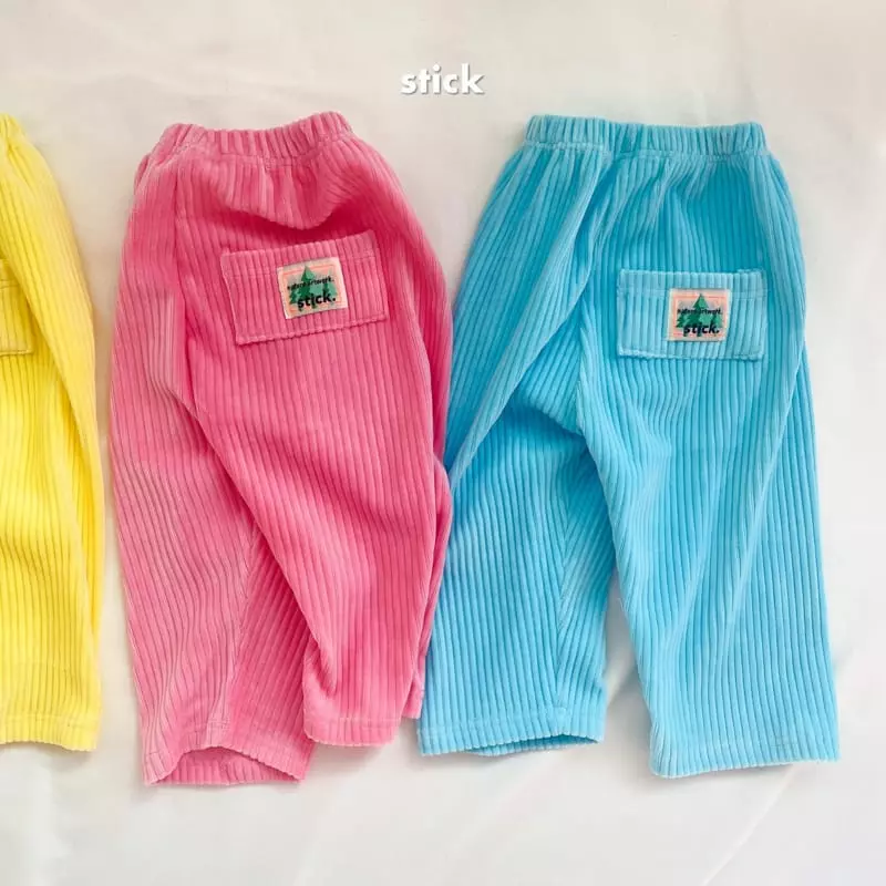 Stick - Korean Children Fashion - #kidsshorts - New Winter Pants