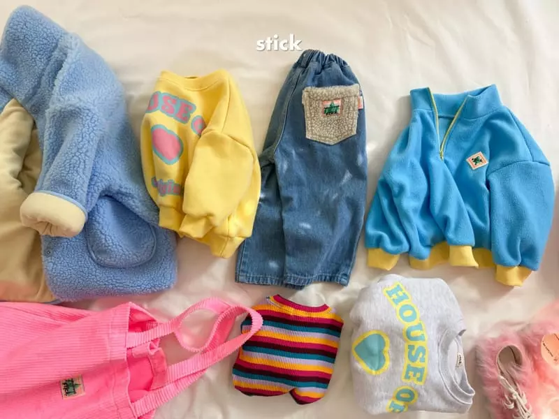 Stick - Korean Children Fashion - #kidsstore - New Alpa Jeans - 7