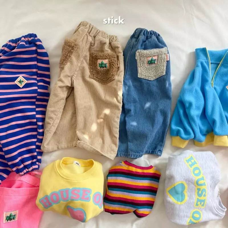 Stick - Korean Children Fashion - #kidzfashiontrend - New Alpa Jeans - 8