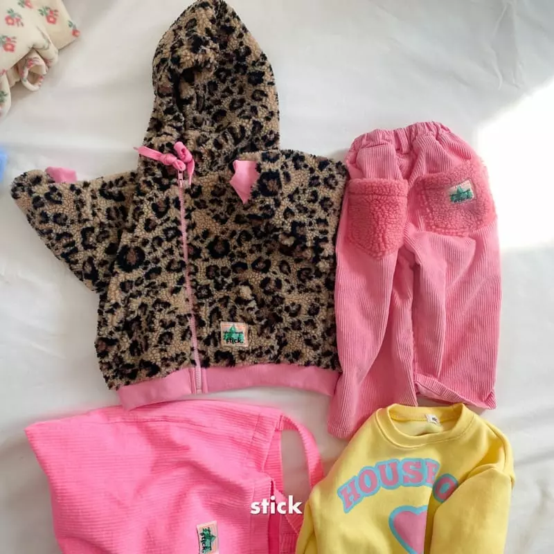 Stick - Korean Children Fashion - #toddlerclothing - Kitty Dumble Jumper
