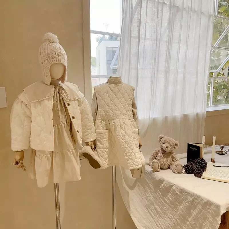 Studio M - Korean Children Fashion - #Kfashion4kids - Banesa Quilting Embroidery Jacket - 6