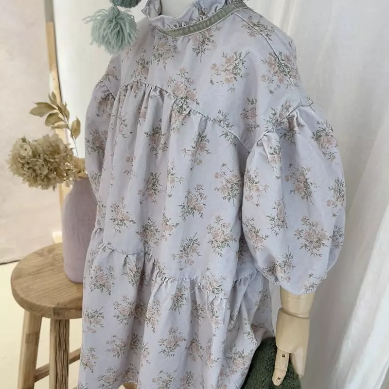 Studio M - Korean Children Fashion - #Kfashion4kids - Shalot Paint One-piece - 9