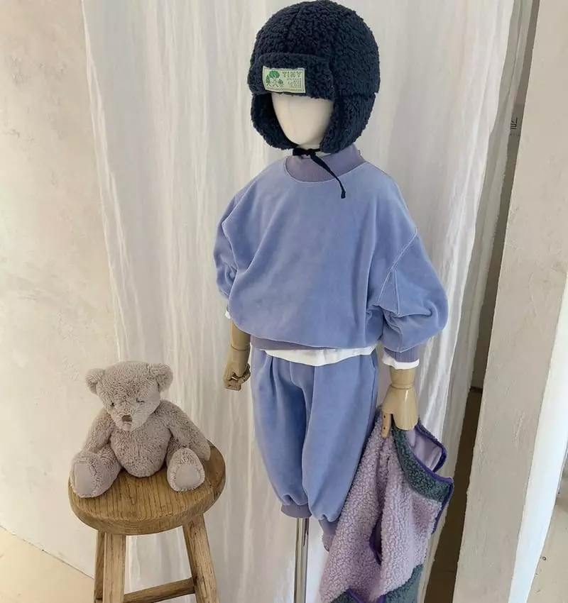 Studio M - Korean Children Fashion - #Kfashion4kids - S Velvet Pants - 6
