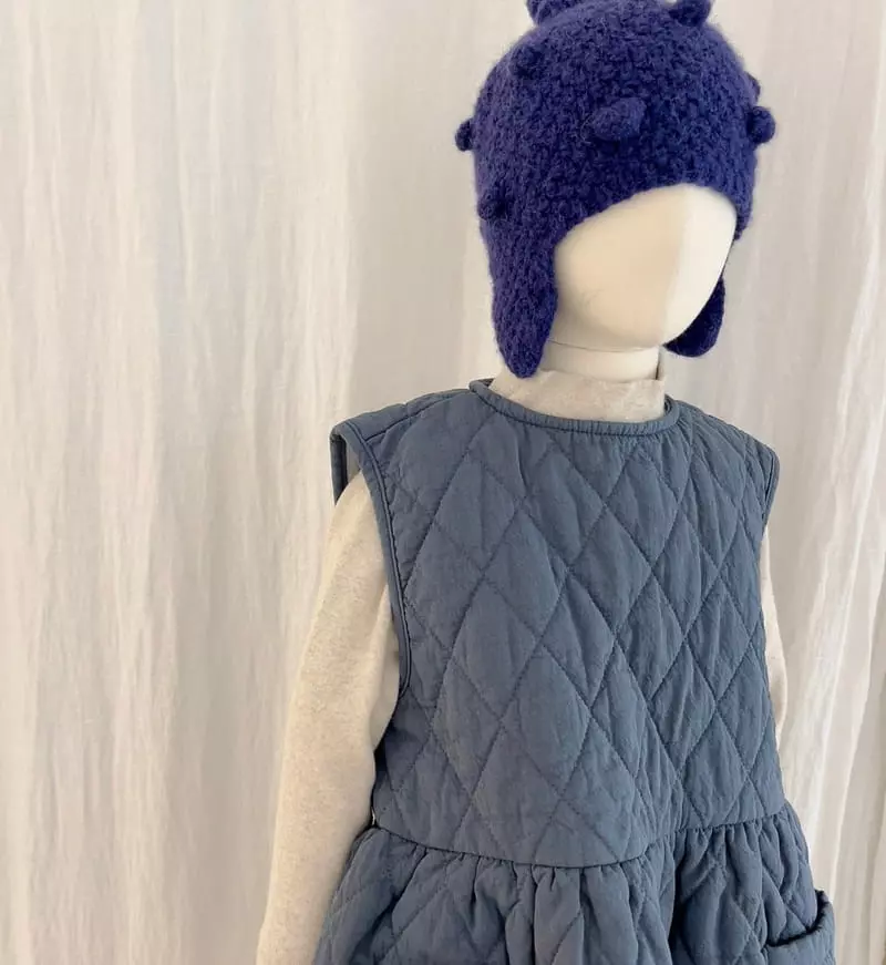 Studio M - Korean Children Fashion - #childofig - Yarn Quilting One-piece - 8