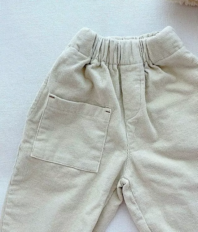 Studio M - Korean Children Fashion - #childrensboutique - One Pocket Pants - 9