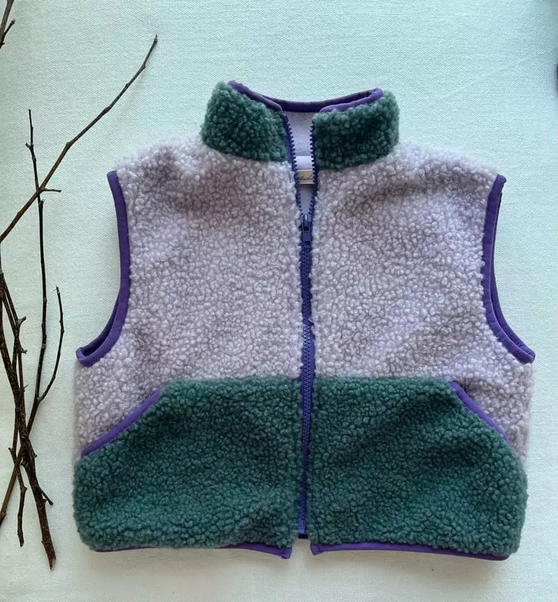 Studio M - Korean Children Fashion - #childrensboutique - Pico Bookle Vest - 7