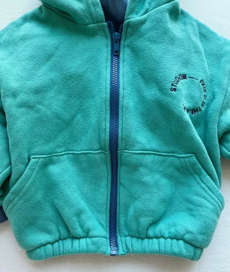 Studio M - Korean Children Fashion - #childrensboutique - Rookie Fleece Hoody Zip-up - 6