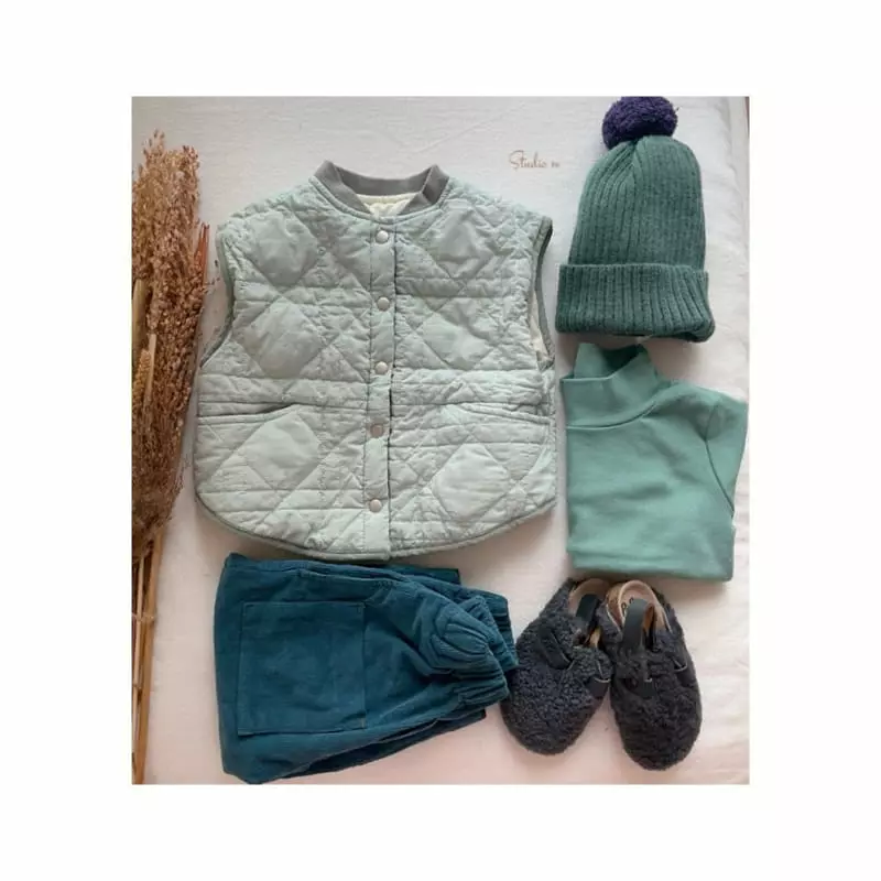 Studio M - Korean Children Fashion - #designkidswear - Andy Quilting Vest
