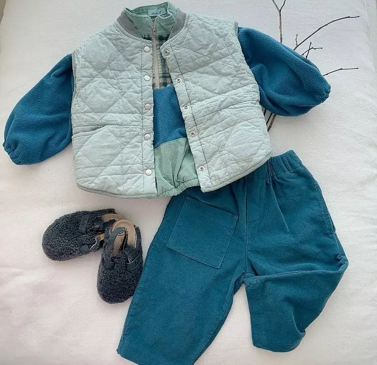 Studio M - Korean Children Fashion - #designkidswear - BB Check Color Zip-up - 11