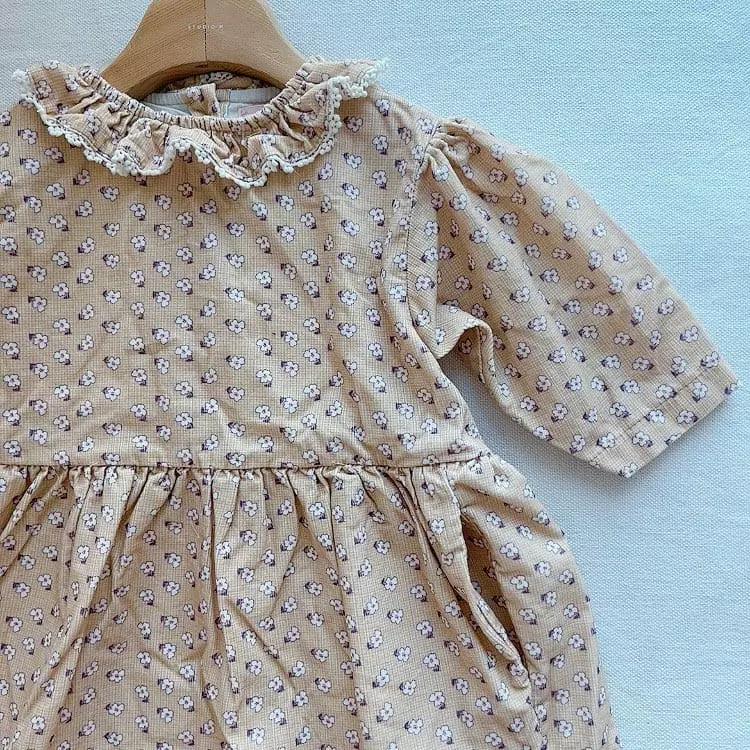 Studio M - Korean Children Fashion - #childrensboutique - Beki Lace One-piece - 4