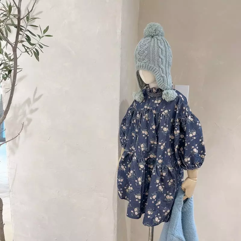 Studio M - Korean Children Fashion - #designkidswear - Shalot Paint One-piece - 3
