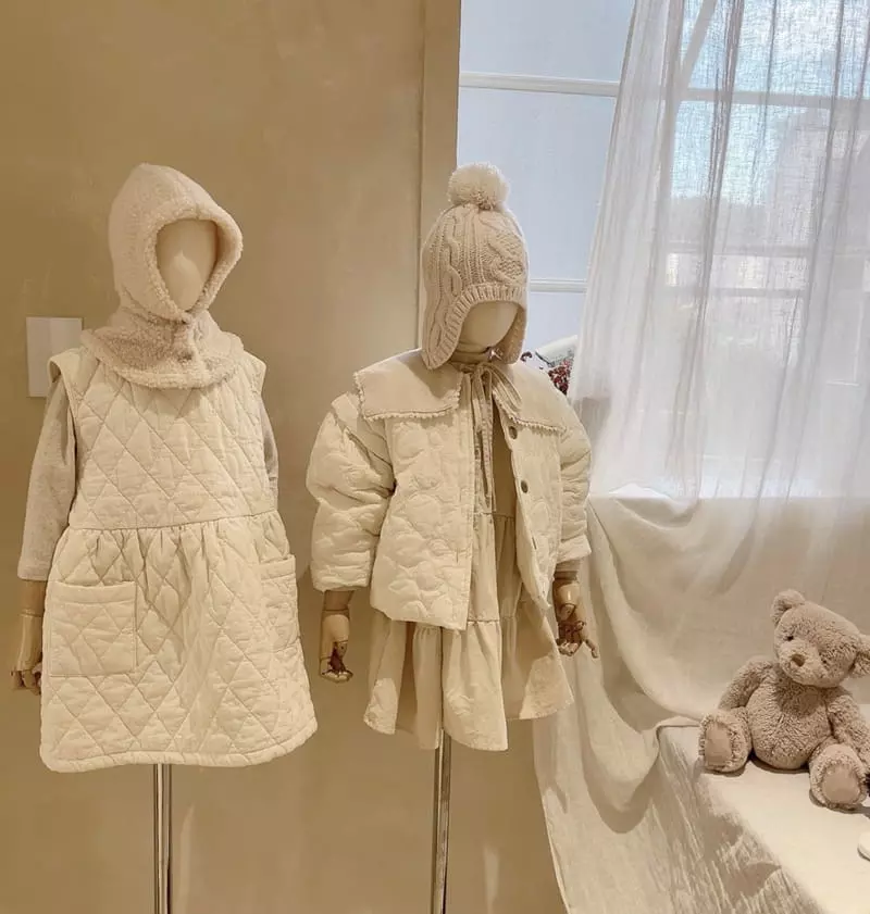 Studio M - Korean Children Fashion - #designkidswear - Yarn Quilting One-piece - 10