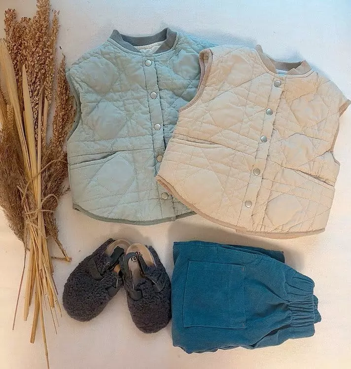 Studio M - Korean Children Fashion - #discoveringself - Andy Quilting Vest - 2
