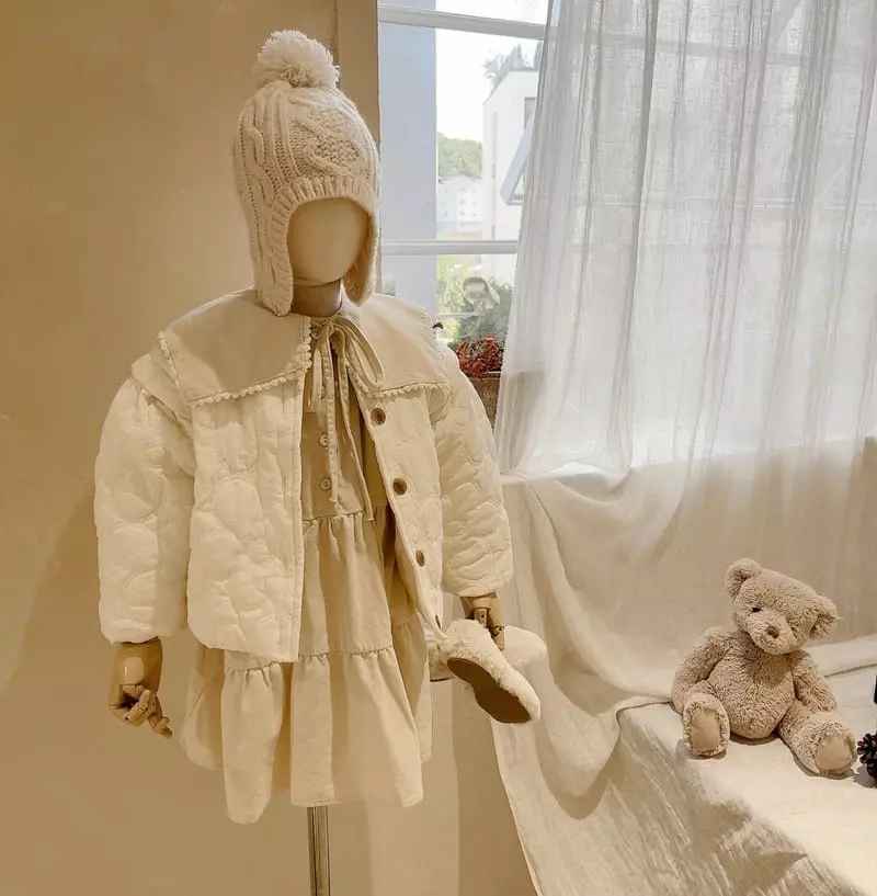Studio M - Korean Children Fashion - #discoveringself - Banesa Quilting Embroidery Jacket