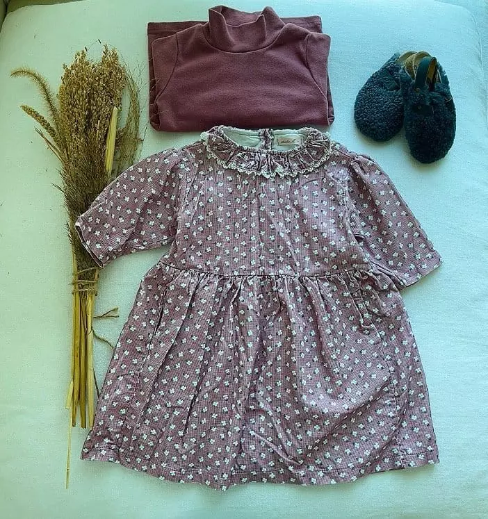 Studio M - Korean Children Fashion - #discoveringself - Beki Lace One-piece - 5