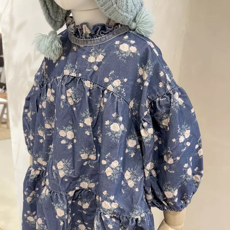 Studio M - Korean Children Fashion - #designkidswear - Shalot Paint One-piece - 4