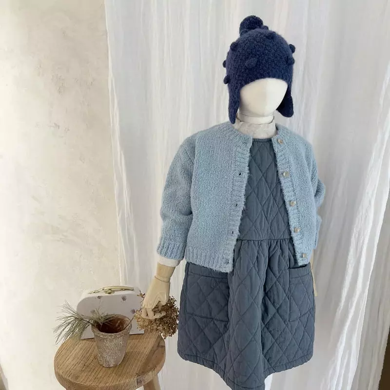 Studio M - Korean Children Fashion - #discoveringself - Yarn Quilting One-piece - 11