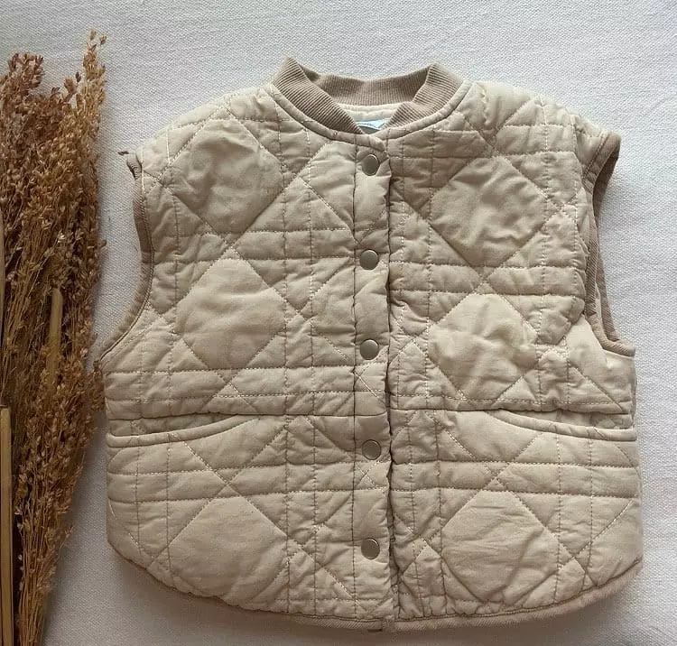 Studio M - Korean Children Fashion - #fashionkids - Andy Quilting Vest - 3