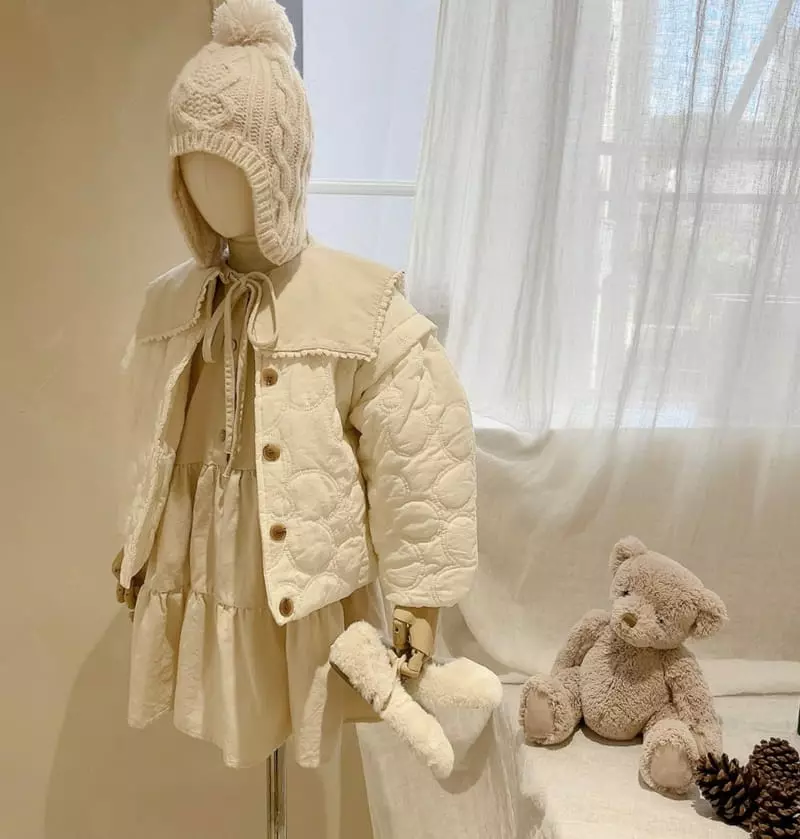 Studio M - Korean Children Fashion - #fashionkids - Banesa Quilting Embroidery Jacket - 2