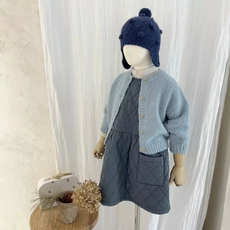 Studio M - Korean Children Fashion - #fashionkids - Yarn Quilting One-piece - 12
