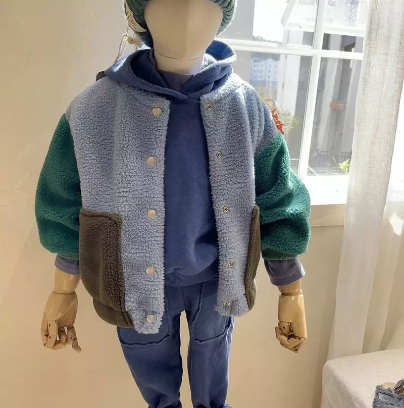 Studio M - Korean Children Fashion - #kidsshorts - Tom Tom Color Jacket - 2