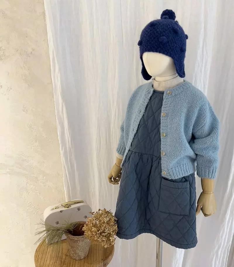Studio M - Korean Children Fashion - #kidsshorts - Anc Cardigan - 12