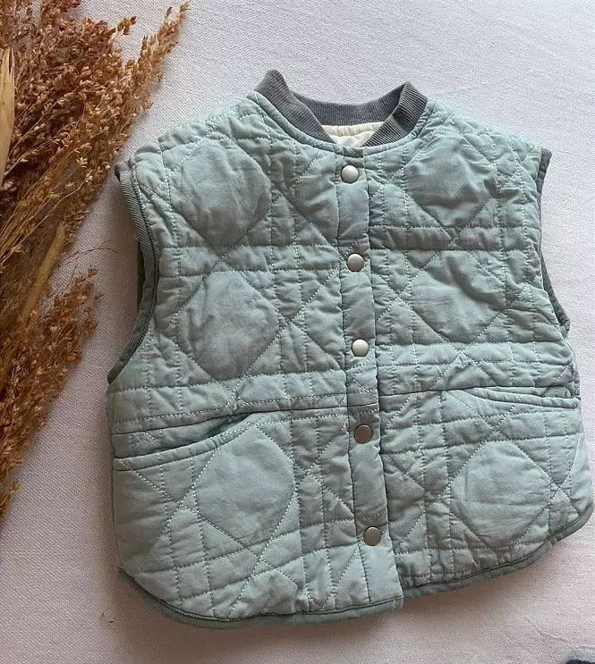 Studio M - Korean Children Fashion - #kidsstore - Andy Quilting Vest - 5