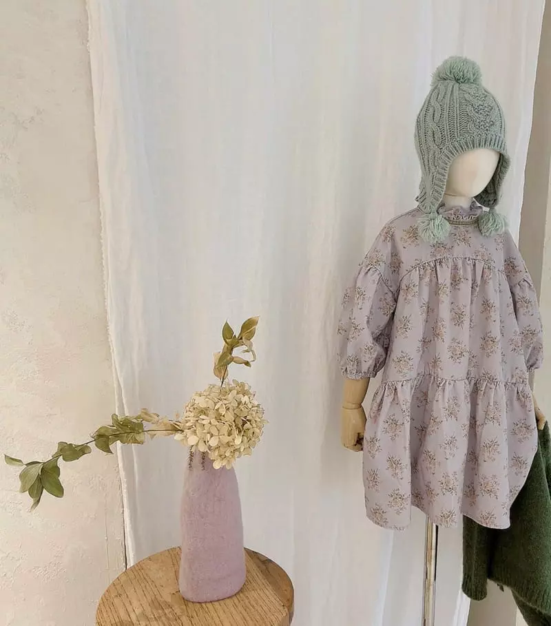 Studio M - Korean Children Fashion - #kidsstore - Shalot Paint One-piece - 7