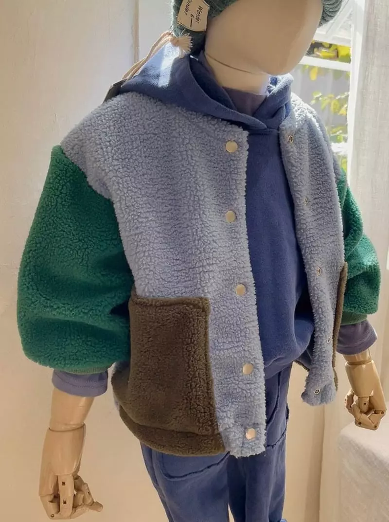 Studio M - Korean Children Fashion - #kidsstore - Tom Tom Color Jacket - 3