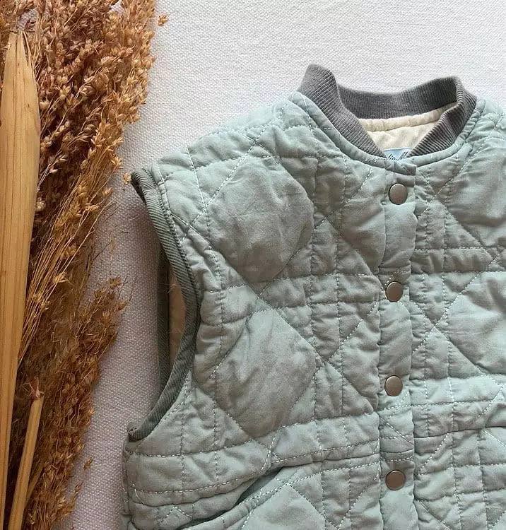 Studio M - Korean Children Fashion - #kidzfashiontrend - Andy Quilting Vest - 6