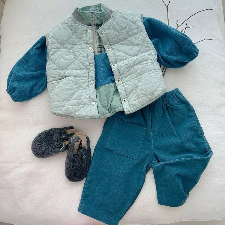 Studio M - Korean Children Fashion - #kidzfashiontrend - One Pocket Pants