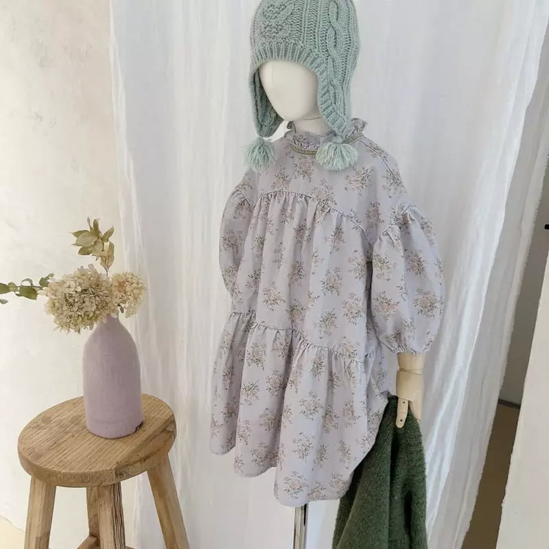 Studio M - Korean Children Fashion - #kidzfashiontrend - Shalot Paint One-piece - 8
